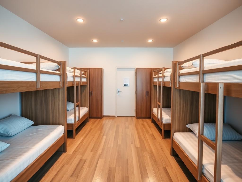 Planned hostel-style accommodations